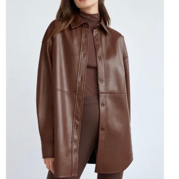 Babaton Pelli Shirt Jacket - Picture 1 of 4